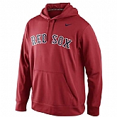 Men's Boston Red Sox Nike Practice Performance Pullover Hoodie - Red,baseball caps,new era cap wholesale,wholesale hats